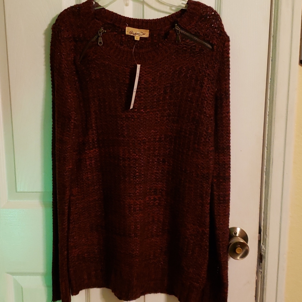 Ginger Jar knit sweater NWT